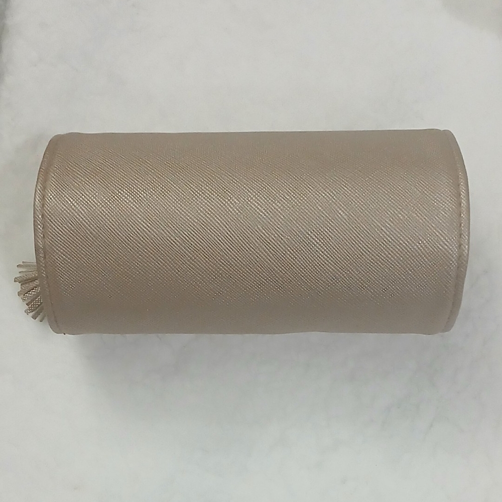 Palmer Travel Jewelry Roll, Organizer In Light Gold. NWOT. - Picture 4 of 10